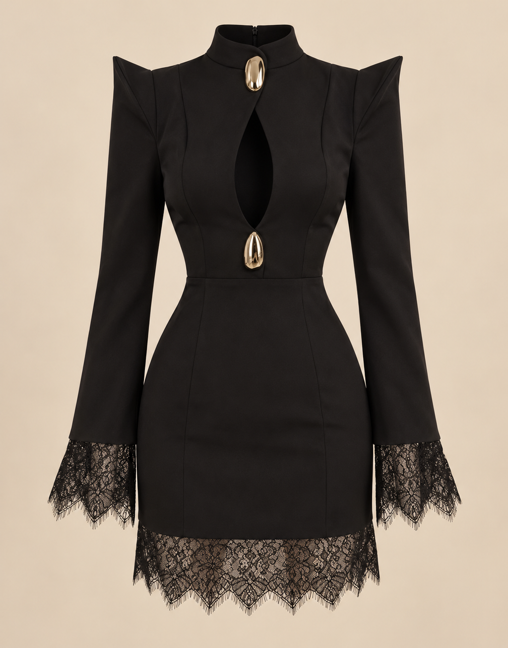 Patchwork Lace Dress