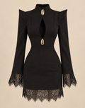 Patchwork Lace Dress