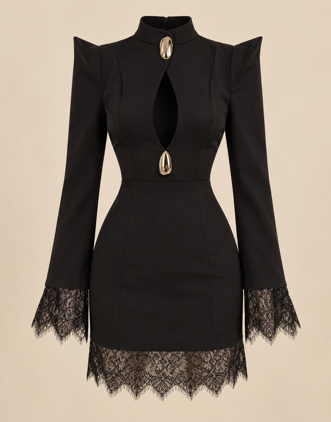 Patchwork Lace Dress