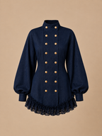 Élodie Navy Mini Dress
