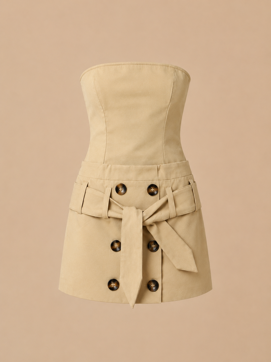 Amélie Trench Mini Dress
