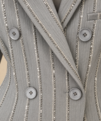 Silver Glow Suit Set