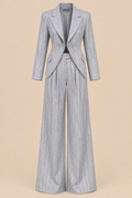 Silver Glow Suit Set