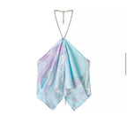 Elara Satin Top
