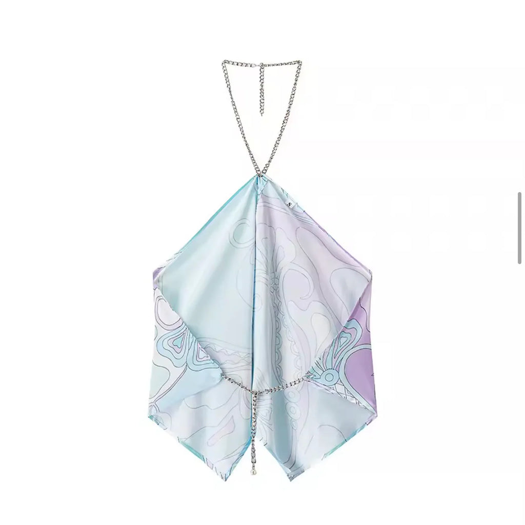 Elara Satin Top